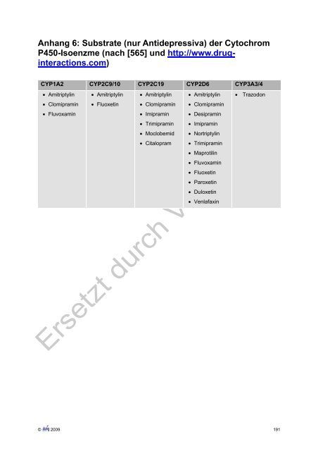 Unipolare Depression Langfassung - Versorgungsleitlinien.de