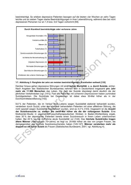 Unipolare Depression Langfassung - Versorgungsleitlinien.de