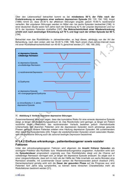 Unipolare Depression Langfassung - Versorgungsleitlinien.de