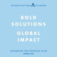 Advancing the Strategic Plan 2020 (Spring 2020)