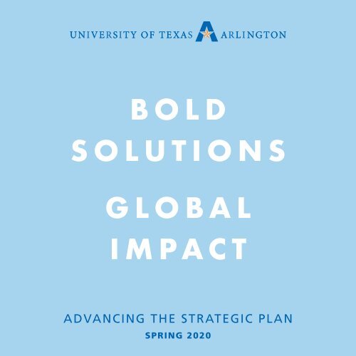 Advancing the Strategic Plan 2020 (Spring 2020)
