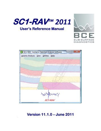 SC3-RAV™ 2011 - Baziw Consulting Engineers Ltd.