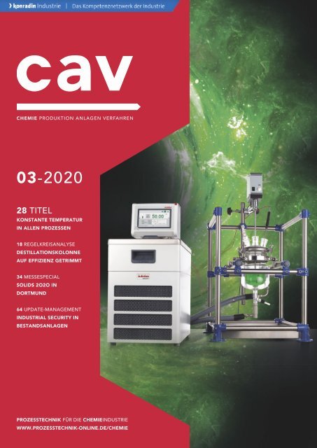 cav - Prozesstechnik für die Chemieindustrie 03.2020