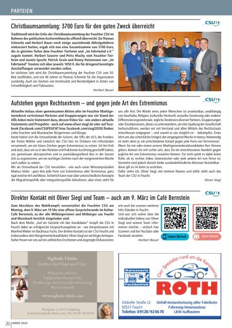 Reichswaldblatt - März 2020