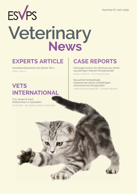 ISVPS_Veterinary_News_DE_8Edition