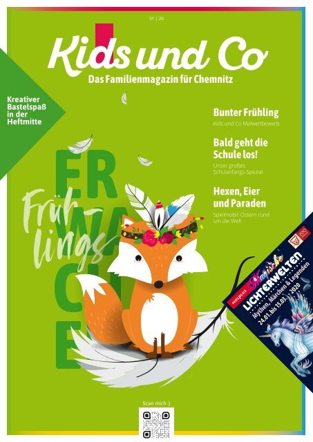 Kids und Co Chemnitz, Ausgabe Frühling 2020