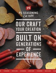 PS Seasoning B2B Buyers Guide Spring 2020