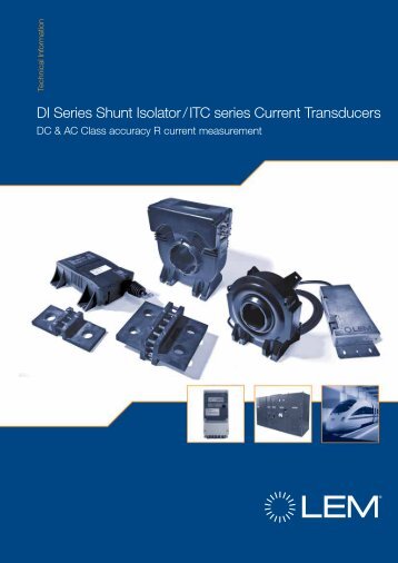 DI Series Shunt Isolator - LEM