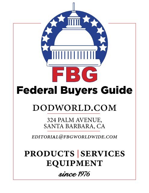 Homeland Security Catalog for Gov Buyers and Contractors