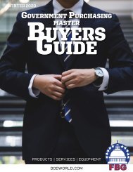 Government Purchasing Master Buyers Guide for Vendor and Contractors