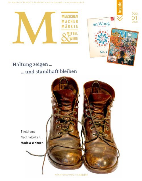 M das Magazin für Wirtschaft und Gesellschaft - Darmstadt No. 01 2020