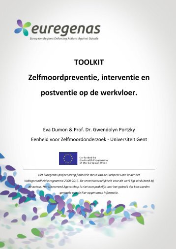 Zelfmoordpreventie, -interventie en -postventie op de werkvloer