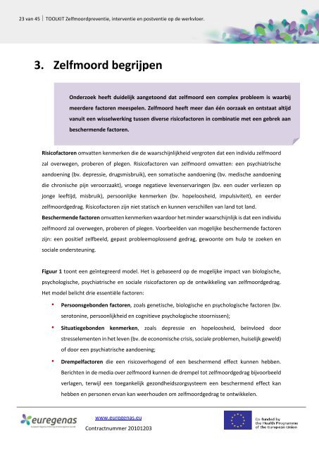 Zelfmoordpreventie, -interventie en -postventie op de werkvloer