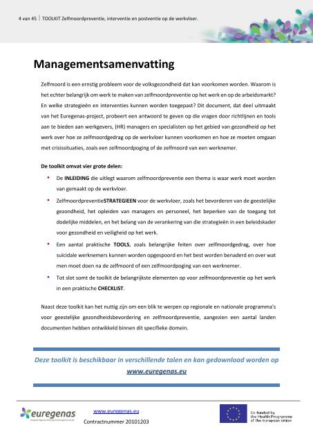 Zelfmoordpreventie, -interventie en -postventie op de werkvloer