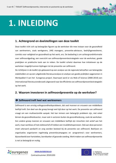 Zelfmoordpreventie, -interventie en -postventie op de werkvloer