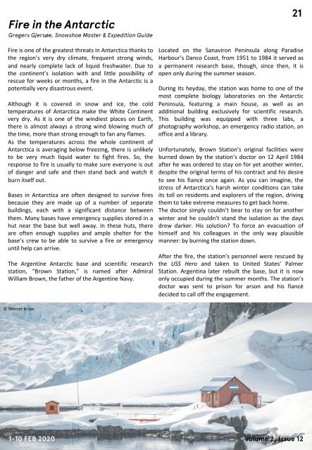 Antarctic Peninsula and Polar Circle 2020 Feb 10 2020 -13 