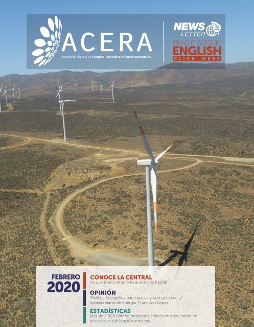 Newsletter ACERA - Febrero 2020