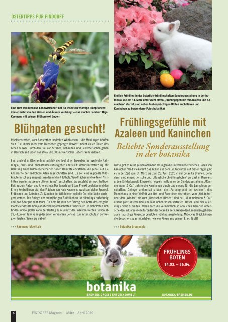 FINDORFF Magazin | März-April 2020