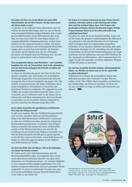 Printmagazin TECHNIK und WISSEN - Ausgabe 006