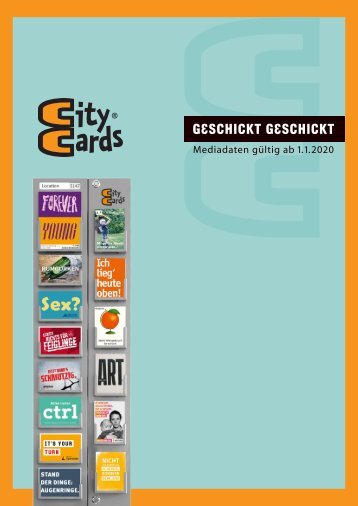 CityCards Mediadaten