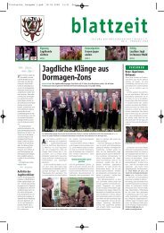 Titelseite, Ausgabe 1.qxd - Landesjagdverband Nordrhein-Westfalen