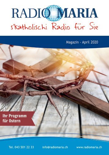 Radio Maria Magazin - April 2020