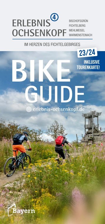 Bikeguide Erlebnisregion Ochsenkopf im Fichtelgebirge 2023/2024