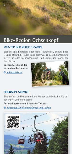 Bikeguide Erlebnisregion Ochsenkopf im Fichtelgebirge 2023/2024