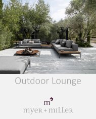 Myer + Miller Outdoor Lounge