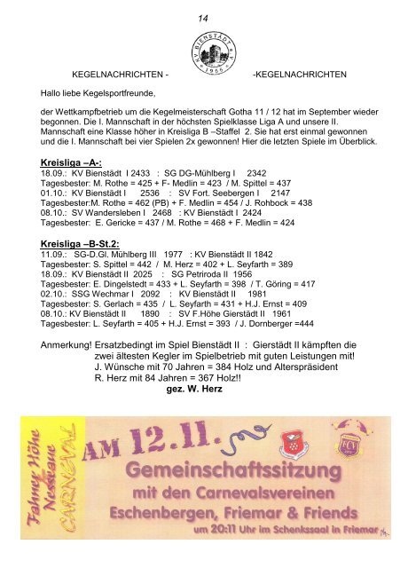 AMTSBLATT VERWALTUNGSGEMEINSCHAFT „Nesseaue“