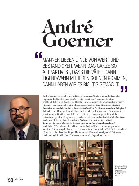 Estetica Magazine Deutsche Ausgabe (1/2020)