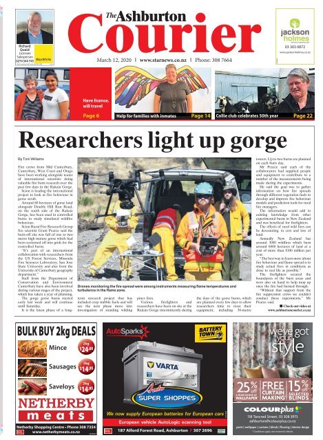 Ashburton Courier: March 12, 2020