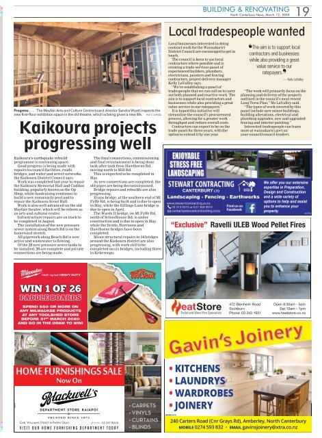 North Canterbury News: March 12, 2020