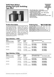 Solid State Relays Analog Full Cycle Switching Type RN.F