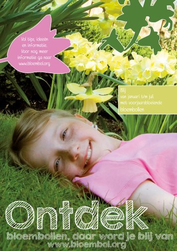 Ontdek bloembollen, daar word je blij van