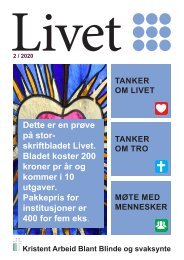 Storskriftbladet Livet 