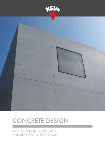 KEIM Concrete design