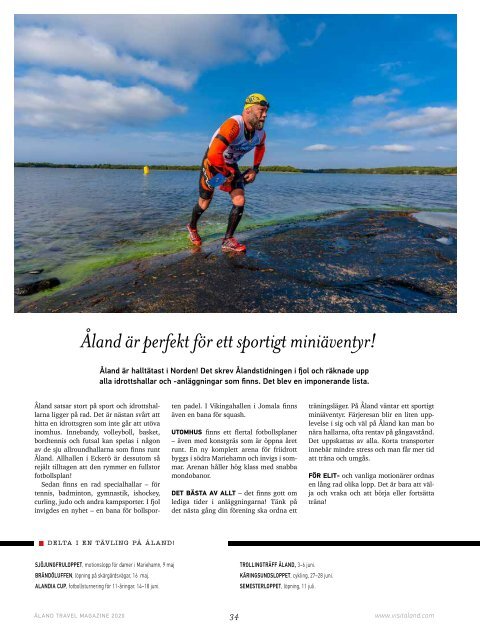 Åland Travel Magazine 2020