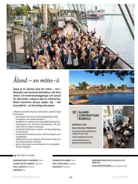 Åland Travel Magazine 2020