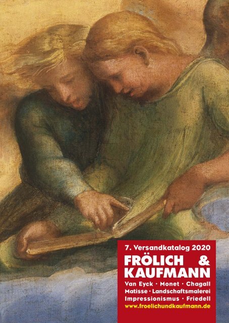 Frölich & Kaufmann 7. Versandkatalog 2020