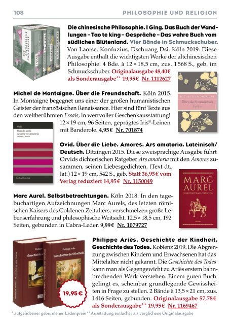 Frölich & Kaufmann 7. Versandkatalog 2020