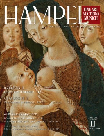 Gemälde Alte Meister – Teil I 