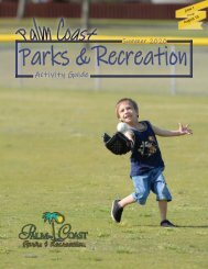 Palm Coast Parks & Recreation Activity Guide Summer 2020