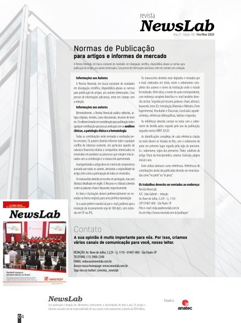 Revista Newslab Ed 158