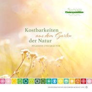 Seewald Klosterspezialitäten – Pflanzen und Kräuter