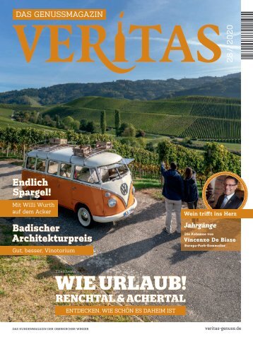 VERITAS - Das Genussmagazin - Ausgabe 28/2020