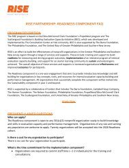Download the RISE Partnership Implementation Frequently Asked Questions