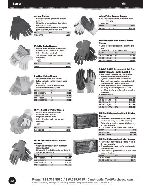 2020 Construction Tool Warehouse Catalog