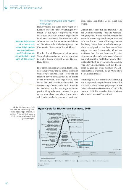 Magazin Weitsicht No. 3 / Frühling 2020