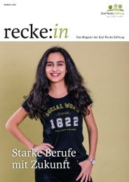 recke:in - Das Magazin der Graf Recke Stiftung Ausgabe 1/2020